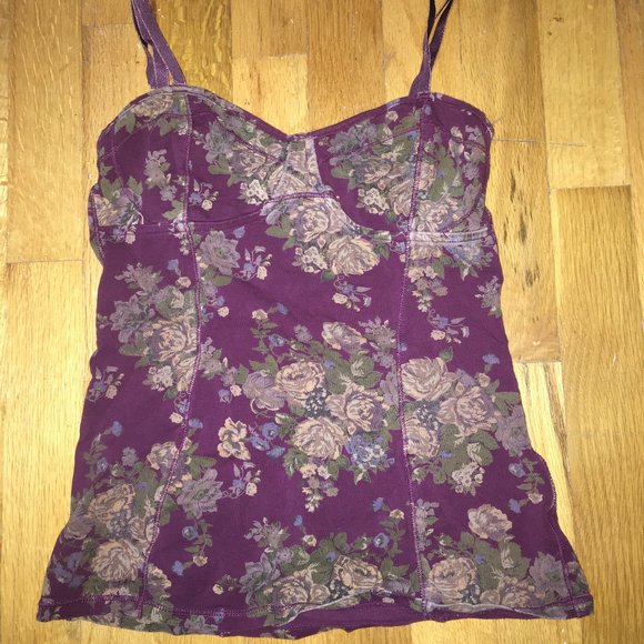 Aritiza / Talula Bustier Floral Tank - Picture 1 of 3